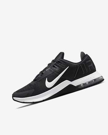 Nike Air Max Alpha Trainer 4 Negros Grises Oscuro Blancos | MX 3204